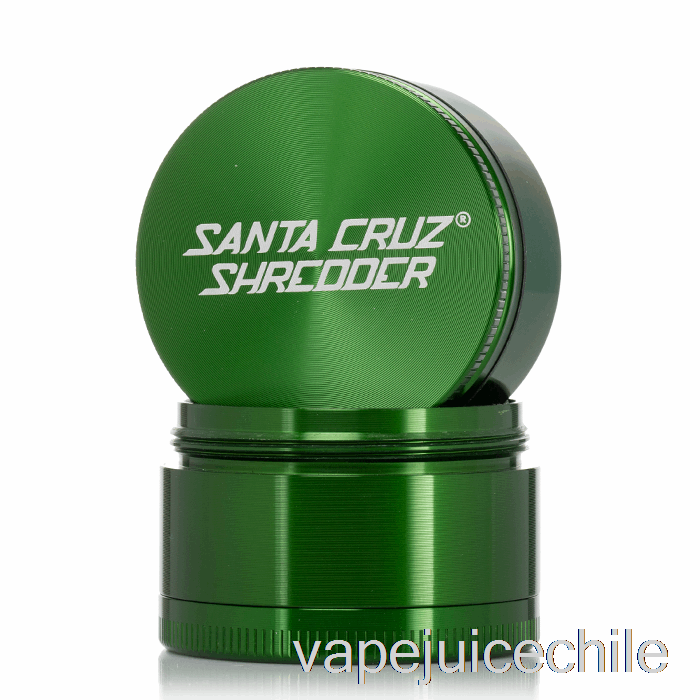 Trituradora Vape Vhile Santa Cruz Molinillo Mediano De 4 Piezas De 2,2 Pulgadas Verde (53 Mm)
